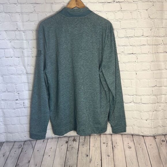 Johnnie-O Reflex Fleece Performance 1/4 Zip Pullover Juniper Size XL - Picture 7 of 10